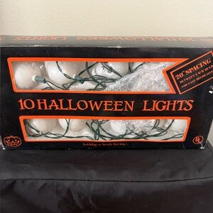 Spooky Skeleton Halloween String Lights 20 Lights.
